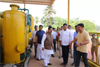 Bantwal: Union Minister Prahlad Joshi visits CNG plant set up by Bantwal MLA